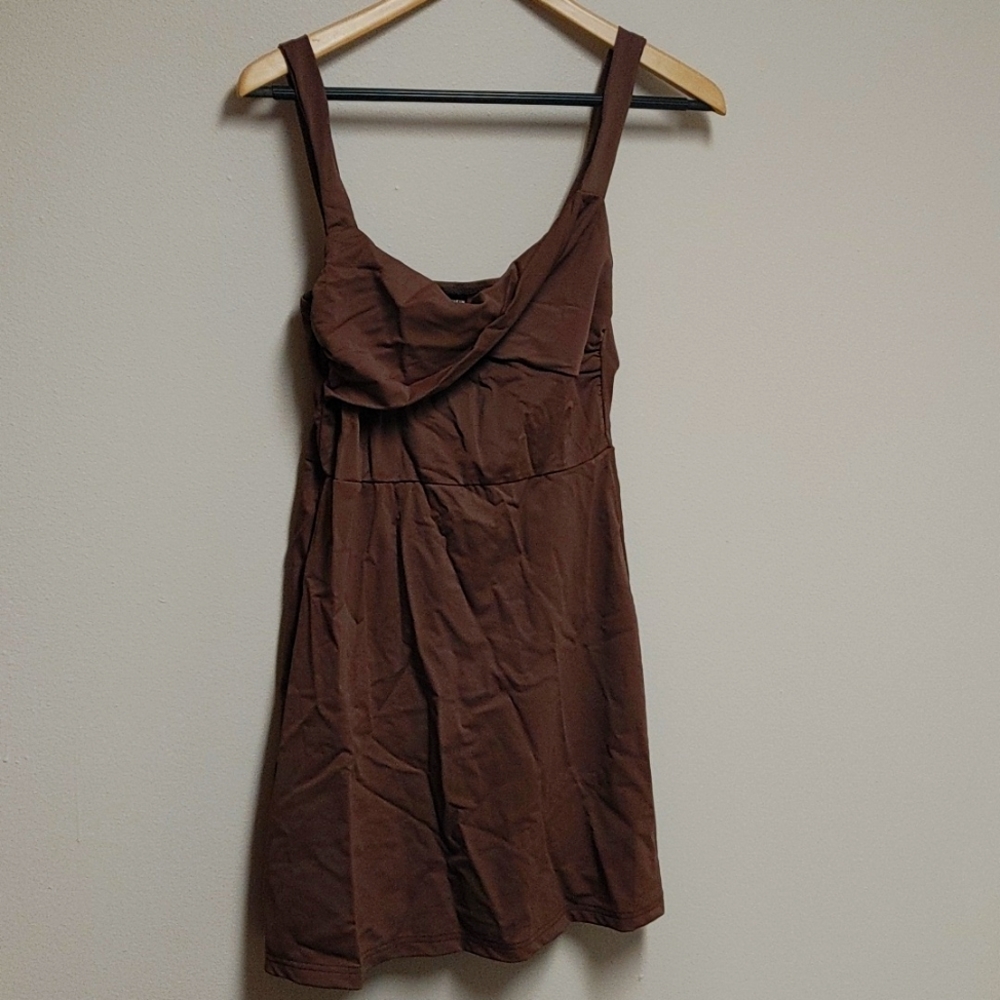 Short Brown Dress